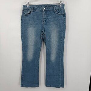 Gap Premium Mid Rise Bootcut Jeans Medium Wash Women's Size 16/33R